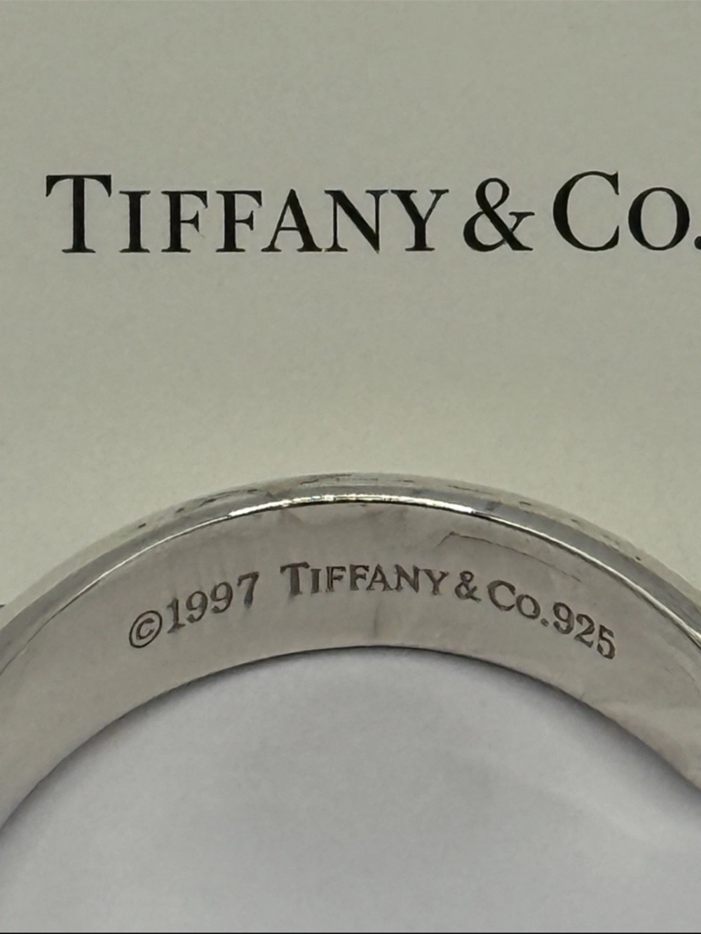 Tiffany & Co 1837 Sterling Silver Cuff Bracelet 1977 Heavy 40.7grams - Picture 4 of 9